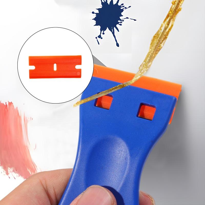 Car Window Glass Cleaning Scraper Sticker Remover Label Cleaning Multi-functional Plastic Scraper Glue Remover Cleaning Tools