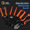 8-Inch Mini Bolt Cutters: Compact Steel Wire Pliers with Labor-Saving Design