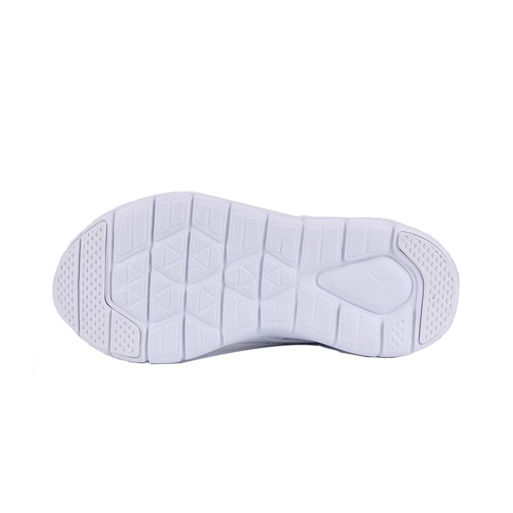 Puma Flex Essential Velcro Sports Durable Shock Absorption Low Top Kids Running Shoes Kids Running Shoes White 190679-10
