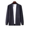 Autumn New Wool Young Men's Sweater Cardigan Wear Korean Version of The Trend Coat with Sweater