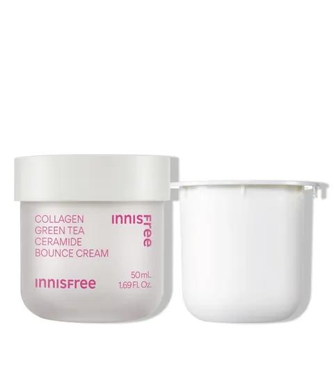 Collagen Green Tea Ceramide Elasticity Barrier Cream 50mL + Refill 50mL