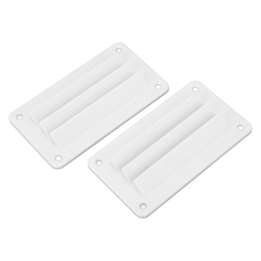 2pcs RV   Vent Louver Professional Bathroom   Ventilation Outlet Grille Louver for Boat Yacht Home
