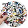 Waterproof Decals for Water Bottles 50PCS Helicopter Stickers, Non Fading PVC Decals, No Duplicates Resistant Stickers Outdoor Use Diverse Rescue And