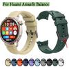 Strap For Huami Amazfit Balance High Quality Silicone Watchband Replacement Adjustable Wristband Sport Band Correa