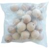 SACH. 25 WOODEN BEADS D.30 Hole 6