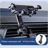 Car Air Vents Clip Mount Stand Extension Rod 360° Rotatable Gravity Car Phone Holder In Smartphone Holder Bracket GPS Support