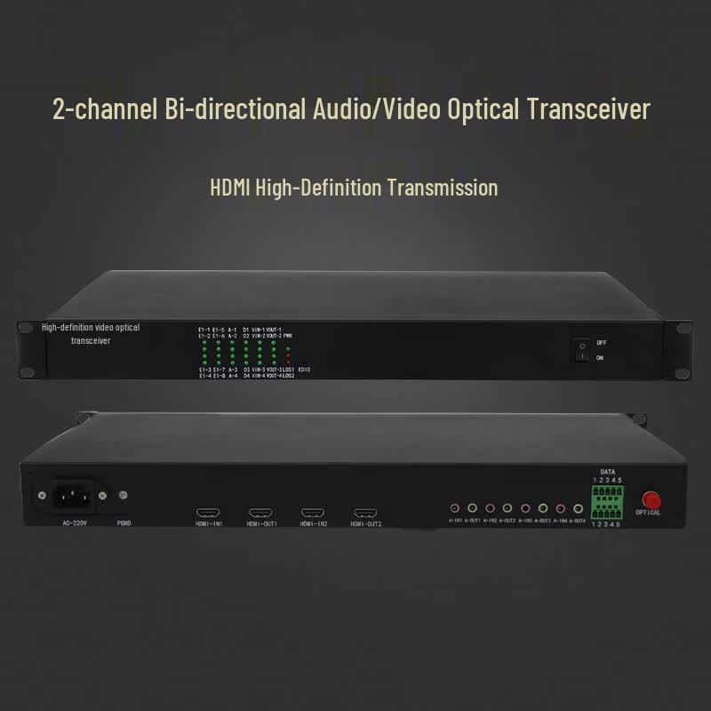 Двунаправленный оптоволоконный трансивер HDMI Digital