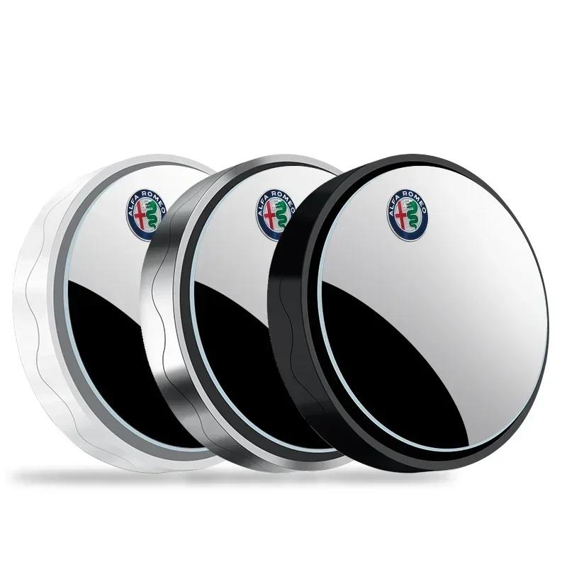 2Pcs 360 Degree Adjustable Blind Spot Mirror For Alfa Romeo Giulia Giulietta 159 156 MITO Stelvio 147 Sportiva Car Accessories rty112
