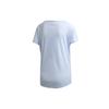 Adidas Тренировочная футболка с круглым вырезом и коротким рукавом, женские топы, ярко-синяя FL8567