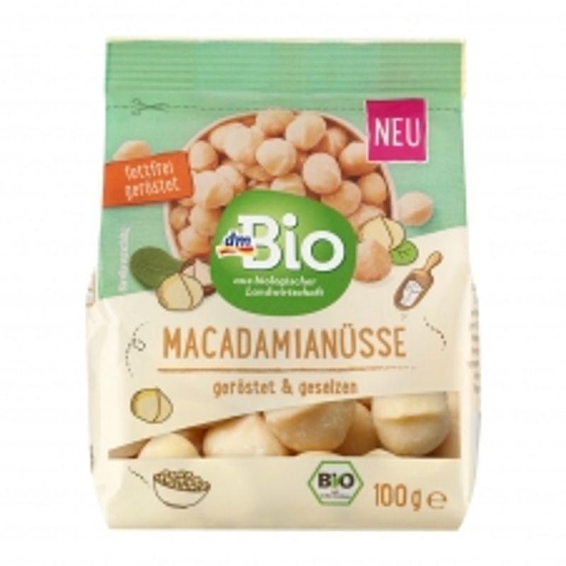 DM Bio Roasted & Salted Macadamia 100g