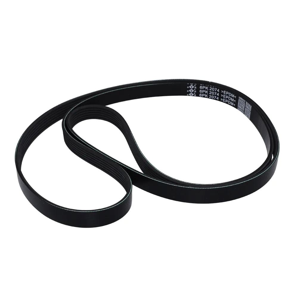 Car PK V-Ribbed Belt 6PK2074 For Ford Mondeo III 2000-2007 Cougar For Land Rover Range Rover Sport 2 For Honda CR-V IV 2.0 2012-