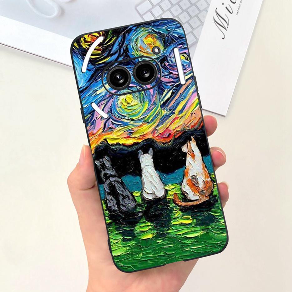 Чехол для Nothing Phone 2A A142 Милый Модный Мультяшный Чехол Мягкий Силиконовый Чехол для Телефона Для Nothing Phone 2 2A Phone2 Phone2A Бампер