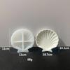 3D Shell силиконовая форма DIY эпоксидная смола ювелирное изделие блюдо гребешок поднос для хранения капель океан стиль подсвечник гипсовая форма