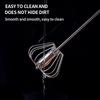 Stainless Steel Semi-Automatic Egg Beater - Multifunctional Manual Milk Frother & Whisk for Mixing, Baking, and Cooking