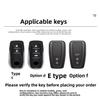 DKBMUE1 Suitable for Toyota Camry keycase, RAV4, Asian Dragon, Highlander, Corolla, Corolla, and Corolla Levin car metal shell buckle