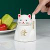 Cute Push-Button Automatic Toothpick Holder for Home Living Room