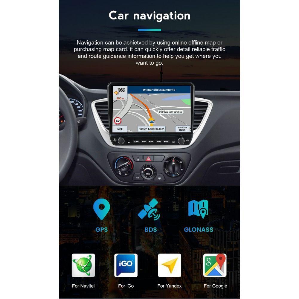 Android Car Radio For Mitsubishi Outlander 2005-2011 With Button Knob 10 Inch Multimedia Player Navigation GPS Carplay 2+32GB