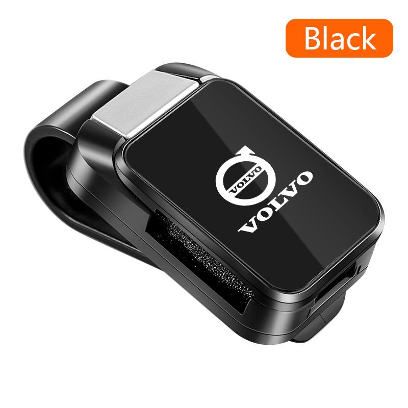 Для VOLVO XC40 XC60 XC70 XC90 V40 V60 V90 C30 S60 S90 Автомобильный интерьер Держатель для солнцезащитных очков Очки Хранение Зажим Аксессуары