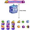 30pcs Blox Fruits Theme Party Supplies Including Banner Cupcake Toppers Balloons