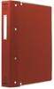KOKUYO File Binder Cloth Pasted B5 Vertical with Metal Border 26 Holes Holds 200 Sheets Red Ha-120RZ