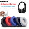 FONKEN 2 шт. сменные подушечки для наушников Solo 2 Solo 3, губчатая подушка, чехол для беспроводной гарнитуры, подушечки
