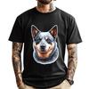 Australian Cattle Dog Cream T Shirt Christmas Shirt Graphic White T Shirt Unisex Tshirts