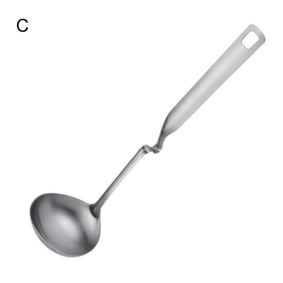 Половник для супа без запаха, высокая термостойкость, нержавеющая сталь 304, кухонная утварь, ложка-сепаратор для ресторана