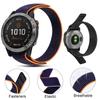 22mm/20mm Woven Nylon Strap For Garmin Fenix 6 6S Pro/Fenix 5 5S Plus Smart Watch Band for Garmin Quatix 6 5/Instinct