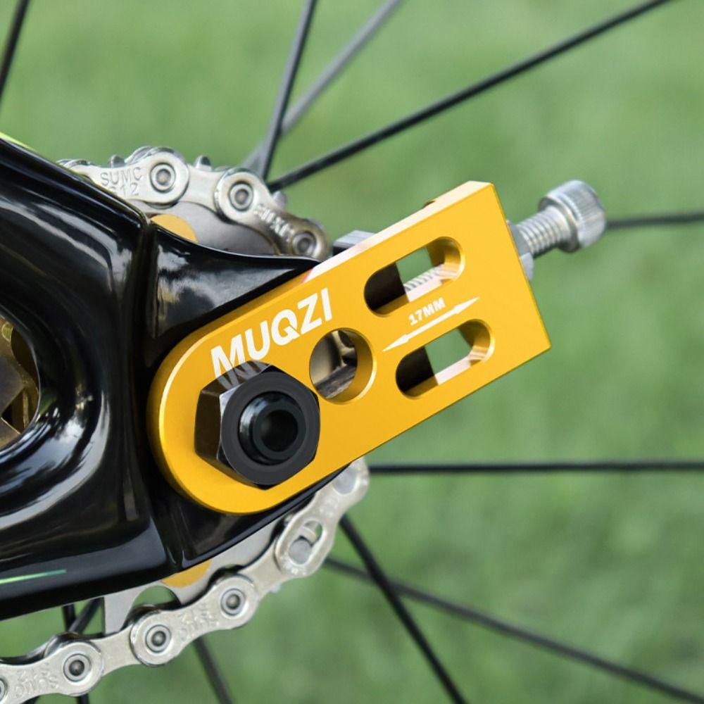 Aluminium Zinc Zinc Alloy Single Speed Chain Tensioner 10MM Folding Bike Chain Fastener CNC Cycling