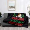 Домашнее украшение плюшевые пледы Диван одеяло Покрывало кровать пушистые мягкие одеяла декор Плед Современный Хэллоуин Счастливого Рождества зима
