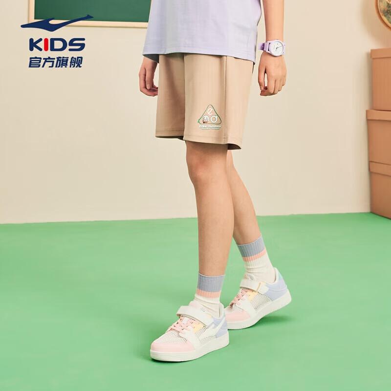 ERKE Kids' Unisex Summer Sports Capri Pants