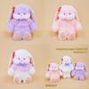 Plush Bunny Toy With Polyester Fiber Filling For Gift And Home Decor