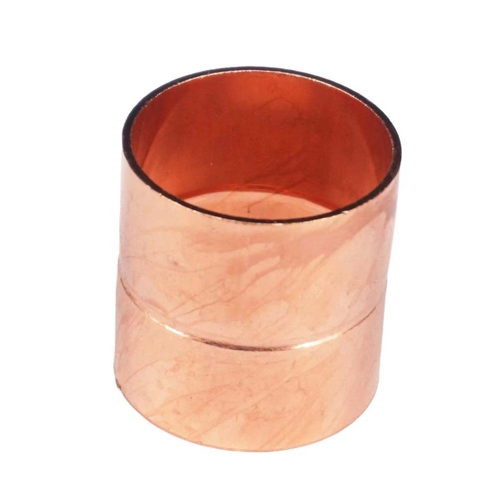 10PCS Copper Coupling Tube Fitting Equal Straight Weld Coupling Refrigeration Equipment