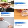 Clear Double-Sided Adhesive Tape Washable Reusable Strong No Residue Home Office Kitchen Decor Anti Slip