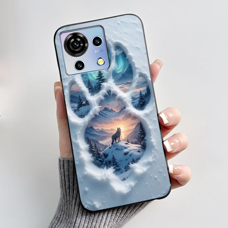 Для ZTE Blade V50 Vita Чехол Роскошный Милый Кролик с Сердечками Смешной Черный Мягкий Силиконовый Чехол для Телефона Для ZTE BladeV50 Vita V50Vita Обложка
