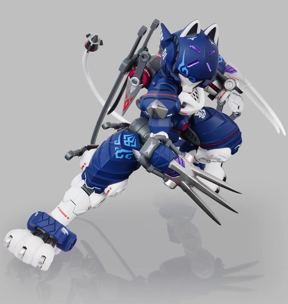 PLATZ XIAOT Ultra High Mobility Armor Cat Ninja C.A.T-01 Shadow 1/60 Scale Pre-Colored Plastic Model Kit XIA1