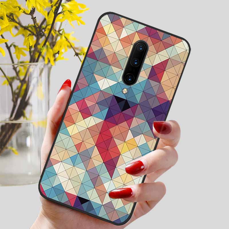 Phone Cover For Oneplus 7 Pro Case Lovely Printed TPU Silicon Soft Capa On for One Plus 7 7T Pro Oneplus7 7Pro Protection Covers