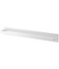Yamazaki Jitsugyo Magnetic Bathroom Towel Hanger Wide White Approx. W40XD4.5XH5cm Tower Towel Hanger Hanging 4596