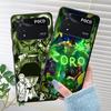 Чехол One Piece Зеленый Зоро для Xiaomi Poco C75 F3 C50 C71 C61 M3 M4 M7 Pro M5 F1 C40 X3 X4 X5 X7 Pro Черный Мягкая Крышка Телефона