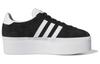adidas Оригинальные кроссовки для скейтборда GAZELLE UP Низкие Женские Черно-белые IH1290