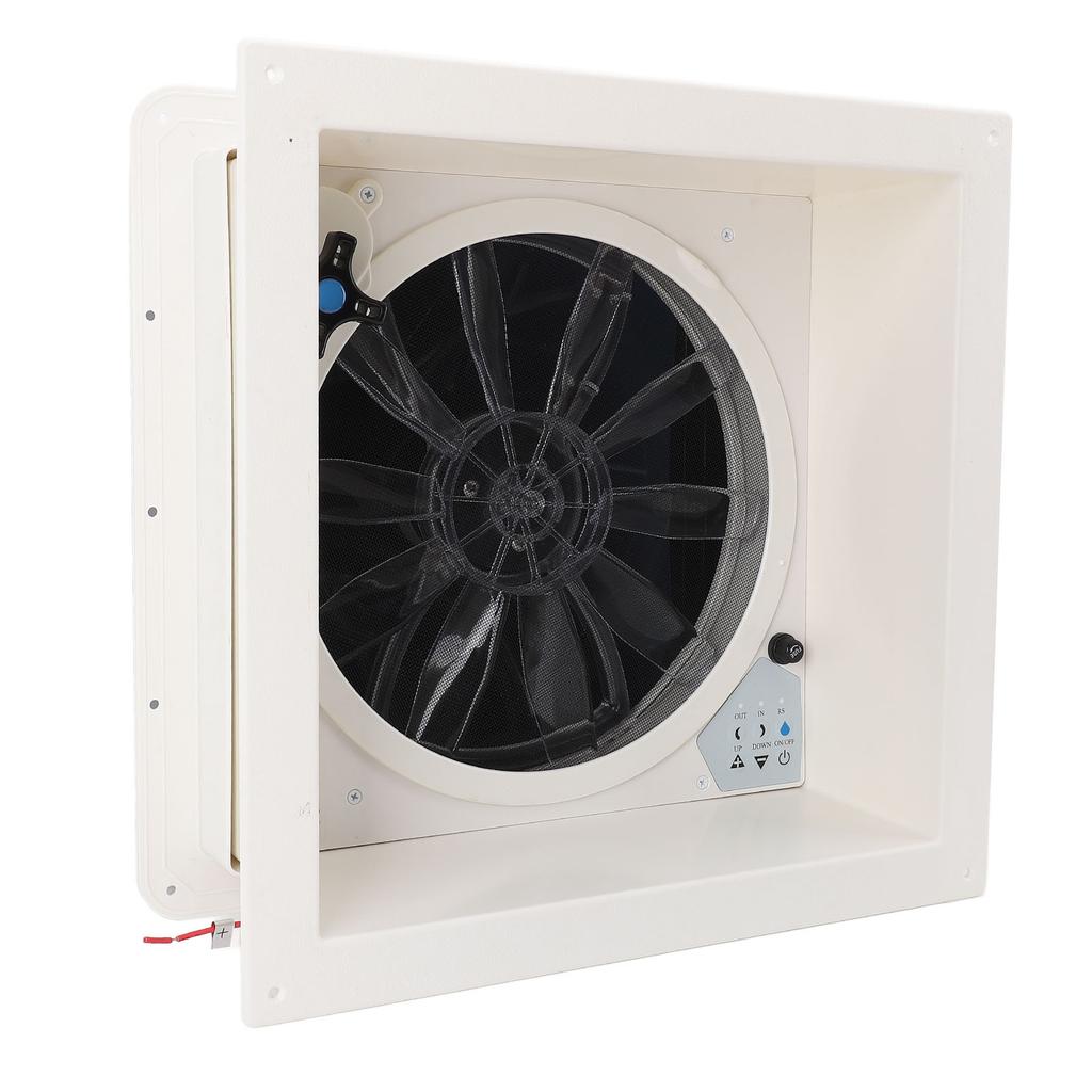 Вентилятор люка для крыши автодома 12 В, автоматический, с дистанционным управлением, двухрежимный, для вентиляции воздуха, потолочный вентилятор для лодок, яхт, автодомов, автобусов