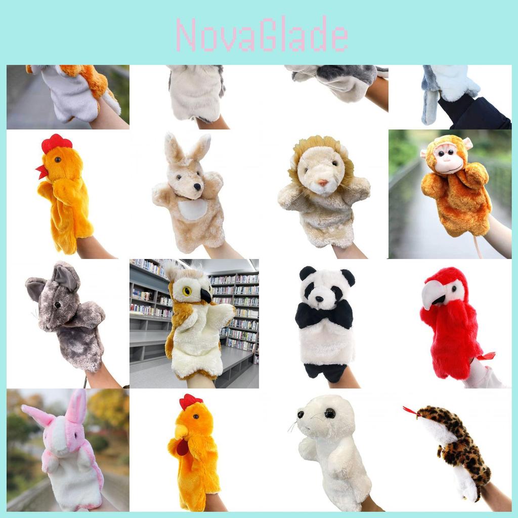 High Quality Short Plush Dog Puppet Toy For Interactive Family Fun And Imaginative Play