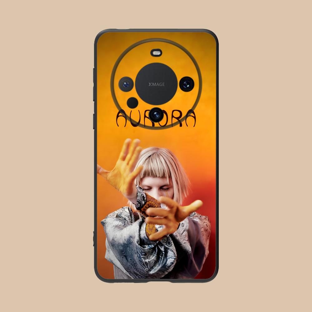 Aurora Aksnes Matte TPU Mobile Phone Case for Huawei Mate 60 50 40 30 20 10 Pro Plus Lite E 5G Colorful Printing Cover