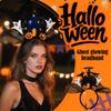 Halloween Hairbands, Pumpkin Electronic Luminous Hair Accessories, Doll Necklaces And Costume Props Add A Playful Charm