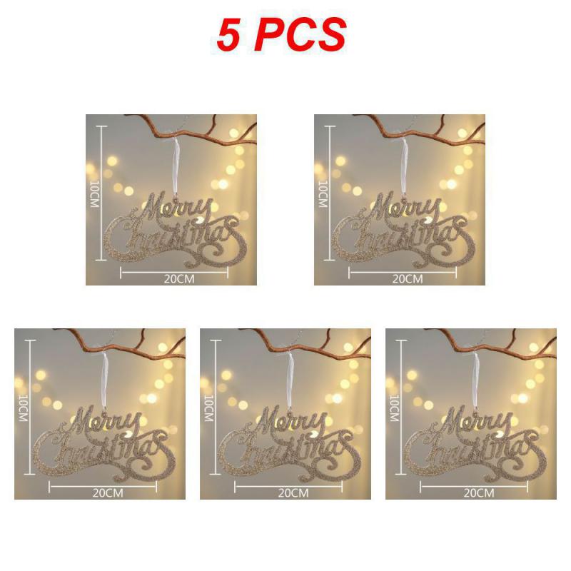 1~10 шт. Веселый рождественский знак 2024 года, украшение на рождественскую елку, деревянная дверь, настенные украшения, доска для праздников, для дома, для дома и улицы