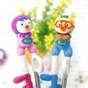 Edison 3D Stainless Steel Chopsticks Pororo + Patty, Mixed Colors, 1 Set