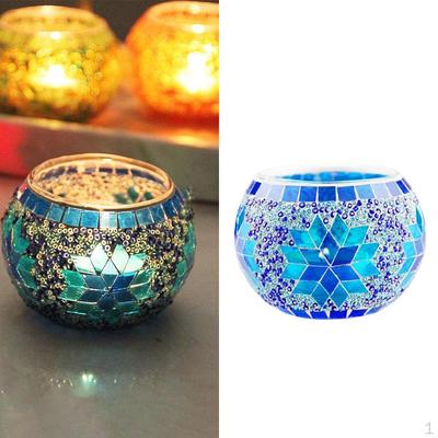 Стеклянный подсвечник-мозаика для votive свечей, подсвечник для чайной свечи, банка, стол, свадебный банкет, ужин в честь дня рождения