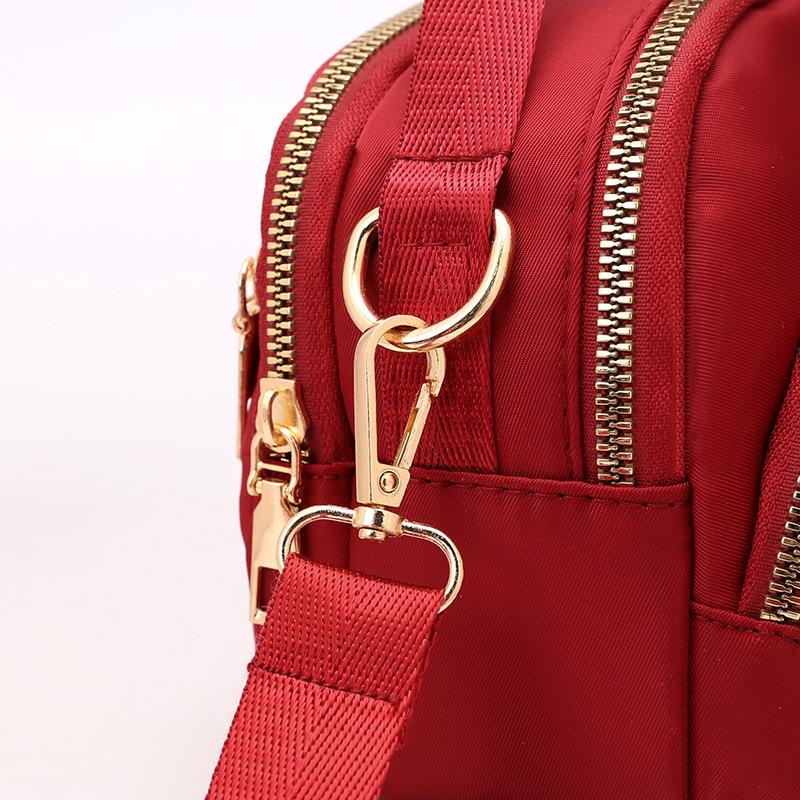 Модная женская сумка кроссбоди, кошелек для телефона, водонепроницаемая нейлоновая сумка через плечо, женская многофункциональная мини-сумочка, повседневный наручный кошелек CLE