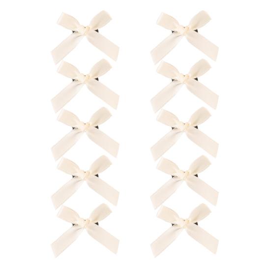 Yousheng 10/24Pcs Girl Hairpin Bowknot Decor Satin Hair Clips Star Shape Hair Pins Long Short Curly Braided Hair Tool Hair Accessories