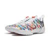 Баскетбольные кроссовки Li Ning BadFive 6 Мужские Низкие Стандартные Белый/Дан Красный ABFW019-9